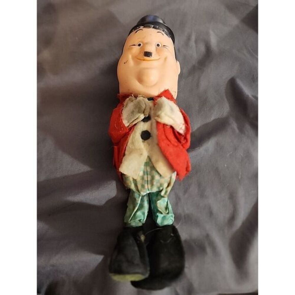 Vintage 1960's OLIVER HARDY BEND'EM DOLLS Knickerbocker-Japan-